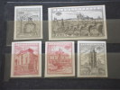 CECOSLOVACCHIA-1955 ESPOSIZIONE FILATELICA 5 Valori ND - NUOVI(+) - TEMATICHE - Unused Stamps