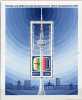 UKW Fernsehturm 1969 In Berlin 20 Jahre DDR Block 30 ** 2€ Bildschirm Tower Bloc Television Sheet Fogli Bf Of Germany - Informatik