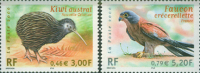 France 2000, Birds, Michel 3500-01, MNH 17569 - Kiwi's