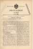 Original Patentschrift - Gebr. Von Niessen In Berlin , 1900 , Zucker - Säge - Und Knippsmaschine . Tischler , Tischlerei - Machines