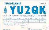 CARTE RADIO QSL - YOUGOSLAVIE - RIJEKA - 1976. - Radio Amateur