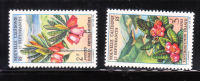 New Caledonia 1964-65 Flowers Plants MNH - Nuevos