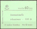 Czeslaw Slania. Sweden 1964. Int. Tele Union(ITU). Michel  534 D Booklet MNH.  Signed. - Ungebraucht