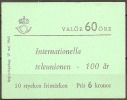 Czeslaw Slania. Sweden 1964. Int. Tele Union(ITU). Michel  534 D Booklet MNH.  Signed. - Neufs