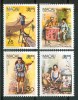 1990 Macao Artigianato Handicraft Artisanat Set MNH** Pa109 - Unused Stamps