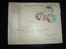 LETTRE POUR LA FRANCE TP 5 C + 40 C + 80 C OBL. 5 JAN 32  PORTO CENTRAL + ENTETE COMPANHIA DE SUGUROS "GARANTIA" - Storia Postale