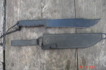 Couteau De Combat "Ontario3"USAavec Fourreau,SPEC +SP593 Long:38,5 Cms Lame :25,5 Cms BON  ETAT - Armas Blancas