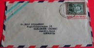 ==ARGENTYNA1950 AIR MAIL BRIEF NACH DE - Cartas & Documentos