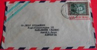 ==ARGENTYNA1950 AIR MAIL BRIEF NACH DE - Lettres & Documents