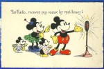 DISNEY Mickey Et Minnie Par Radio........recevez Nos Meilleurs Voeux! - Other