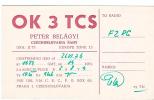 CARTE RADIO QSL - TCHECOSLOVAQUIE - PRAGUE - 1976. - Radio Amateur