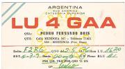 CARTE RADIO - QSL - ARGENTINE - ARGENTINA - RESISTENCIA -1976. - Radio Amateur