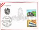 AUSTRIA - STORIA POSTALE -  1988 ESSEN 88 CON ANNULLO  WIEN 14.4.88 -   RIF. 400 - Storia Postale