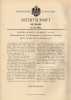 Original Patentschrift - L. Schöfl In Rohoncz , Ungarn , 1900 , Pendeluhr , Uhr , Gehäuse , Wanduhr !!! - Altri & Non Classificati