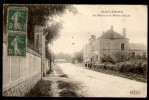 41 - SAINT AMAND (Longpré) - La Mairie Et La Maison Ecole - - Saint Amand Longpre