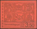 Czeslaw Slania. Sweden 1971. Old-fashioned Christmas. Booklet.  Michel MH 30 MNH. - 1951-80