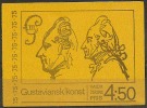 Czeslaw Slania. Sweden 1972. Swedish Art 18th Century. Booklet.  Michel  MH 36  MNH. - 1951-80