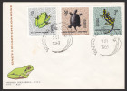 POLAND FROG ON STAMPS FDC COVER 1963 - D22830 - FDC