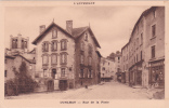 CPA 63 @ CUNLHAT @ Rue De La Poste @ - Cunlhat