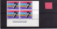 SWITZERLAND - SUISSE - SCHWEIZ - SVIZZERA 1971 CONFERENCE MONDIALE TELECOMMINCATIONS PATIALES - SPACE - SPAZIO MNH - Unused Stamps
