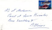 Greece- Cover Sent To Athens [without Postmark] - Briefe U. Dokumente