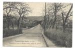 Verneuil-sur-Seine (78) : La Descente Du Pont Du Chemin De Fer Et Vue Des Côteaux En 1908. - Verneuil Sur Seine