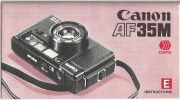 Notice D´emploi Appareil Photo CANON AF 35M - En ANGLAIS - ENGLISH INSTRUCTIONS - Supplies And Equipment