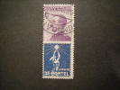 REGNO -  1924/25, Sass. N. 12, PUBBLICITARI DE MONTEL, Cent. 50 Violetto E Azzurro,  Usato - Publicité