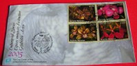 UNO WIEN FDC 2005.orchide - FDC