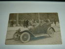 CPA PHOTO MILITARIA SOLDAT SOLDIER MILITAIRE DANS VEHICULE VOITURE TORPEDO ? CAR WAGEN 784 - Ausrüstung