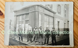 ALBERT (80) ? CARTE PHOTO MAGASIN SOUDEUR SOUDURE AUTOGENE MEUNIER MECANICIEN - Kunsthandwerk