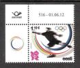 Olympia Estonia 2012 MNH Corner Stamp With Issue Number Olympic Games In London Mi 736 - Zomer 2012: Londen