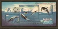 AUSTRALIAN ~ 1996 Whales & Dolahins  S/S  (Singapore'95) - Other & Unclassified