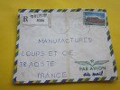 Dolisie Lettre Recommandée République Du Congo En Afrique Pour Aoste 38 France ( Juste Après Indépendance ) - Other & Unclassified