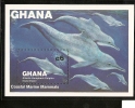 GHANA ~ 1983 Whales . Dolphins  S/S - Delfines