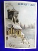 CHROMO IMAGE CHOCOLAT LOUIT CHATEAU EGLISE NEIGE HIVER - Louit