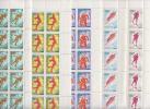 Rusia 1972 Olympic Winter Games, Sapporo. MiNr. 3979 - 3983 - Feuilles Complètes