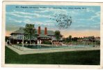 64411)cartolina Illustratoria Franklin Reservation Pavillon And Swimming Pool - Cincinnati