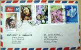 INDIA AIRMAIL LETTER TO YUGOSLAVIA - Poste Aérienne