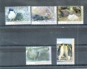ANTARCTIQUE AUSTRALIEN N°90/94 ** - 5 VAL PINGOUINS - ELEPHANT DE MER - Cote 10 € - Pingouins & Manchots