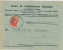 Carta BARCELONA 1924. Administracion Municipal Jaime Vives - Briefe U. Dokumente