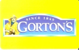 TARJETA DE ESTADOS UNIDOS DE GORTON'S SINCE 1849 - Otros & Sin Clasificación