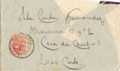 Carta BARCELONA 1914. Circulada A Las Corts (Casa De Campo) - Lettres & Documents