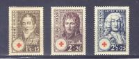 (S0997) FINLAND, 1936 (Finnish Red Cross. Finnish Statesmen). Complete Set. Mi ## 194-196. MNH** - Ongebruikt