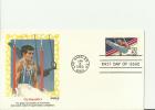 USA 1983 - FDC  OLYMPICS 84 - GYMNASTICS W 1 STAMP OF 40 CENTS POST LOS ANGELES CA APR 8,RE  491 - 1981-1990