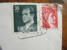 5-025 Rare  Oct 1981 Lettre D'Espagne Pour Saint Gervais Affranchissement Mixte Espagnol France Sabine Oblitéré Espagne - Documentos