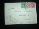 LETTRE POUR L'ALLEMAGNE TP 2 C X2 + TP 1 C OBL. MECA. 1921 OHIO - Lettres & Documents