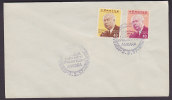 Turkey Premier Jour FDC Cover 1957 Airmail Staatsbesuch Theodor Heuss - FDC