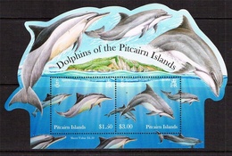 Pitcairn 2012 - Faune Marine, Dauphins De Pitcairn - BF Neuf // Mnh - Pitcairn