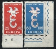● ITALIA 1958 - EUROPA - N. 838 / 39 Nuovi **, Serie Completa - Cat. ? € - Lotto N. 160 - 1958